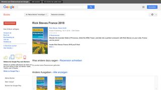 
                            12. Rick Steves France 2018