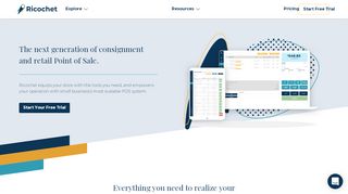 
                            5. Ricochet | Consignment Software | Consignment POS by Ricochet