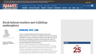 
                            9. Ricoh beloont resellers met ColliShop-aankoopbons | Smart Business