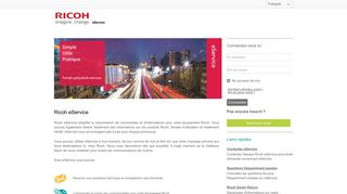 
                            2. Ricoh eService - Siebel Service Portal - Ricoh Europe