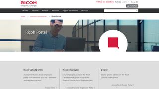 
                            3. Ricoh Portal - Ricoh Canada