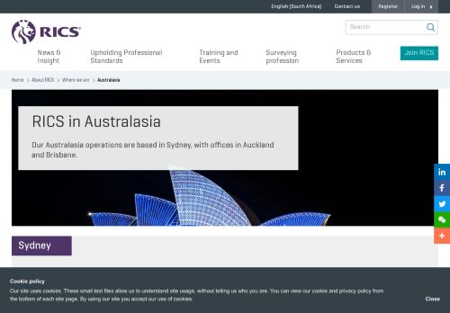 
                            7. RICS in Australasia