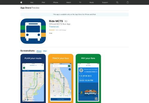 
                            11. Ride MCTS on the App Store - iTunes - Apple