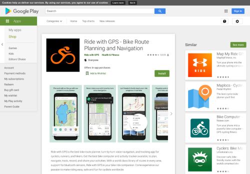 
                            2. Ride with GPS - Bike Computer - Apps on Google Play