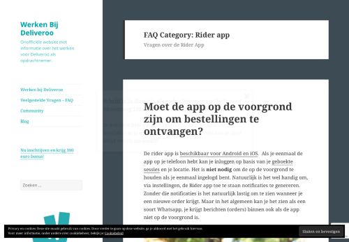 
                            4. Rider app Archieven - Werken Bij Deliveroo