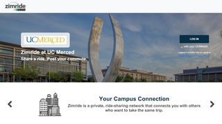 
                            12. Rideshare, carpool at UC Merced - Zimride