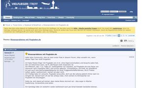 
                            13. Riesenprobleme mit Flugladen.de - Vielfliegertreff