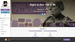 
                            8. Right to Run 19K & 5K - RunSignup