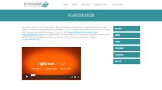 
                            11. RightNow Media - Masonboro Baptist Church