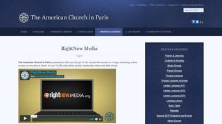 
                            12. RightNow Media - The American Church in Paris