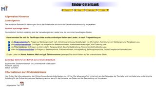 
                            3. Rinder-Datenbank - HI-Tier