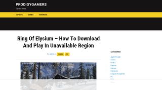 
                            10. Ring Of Elysium - How To Download And Play In Unavailable Region |