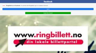 
                            10. Ringbillett - Home - Facebook Touch