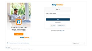 
                            6. RingCentral account