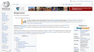 
                            13. RingCentral - Wikipedia