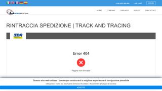 
                            6. RINTRACCIA SPEDIZIONE | TRACK AND TRACING