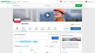 
                            9. Rio Tinto Reviews | Glassdoor.ca