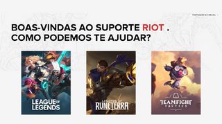 
                            2. Riot Games - Suporte ao Jogador