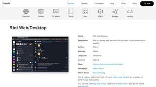 
                            9. Riot | Matrix.org