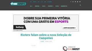 
                            11. Rioters falam sobre a nova Seleção de Campeões - Mais e-Sports