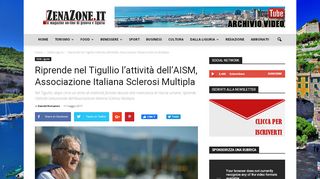 
                            6. Riprende nel Tigullio l'attività dell'AISM, Associazione Italiana Sclerosi ...