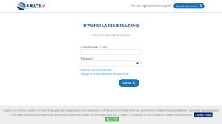 
                            4. Riprendi registrazione! - Registrazione SielteID