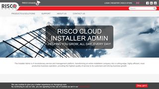 
                            4. RISCO Cloud Installer Admin | RISCO UK - RISCO Group