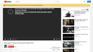 
                            8. Rise Against - Swing Life Away (AOL Undercover) - YouTube