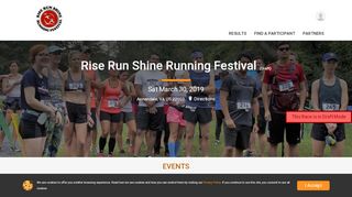 
                            11. Rise Run Shine Running Festival - RunSignup