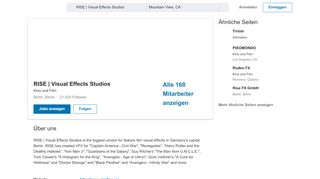 
                            11. RISE | Visual Effects Studios | LinkedIn