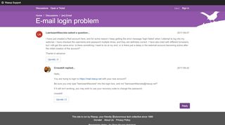 
                            12. Riseup Help: E-mail login problem - Riseup Support - Riseup.net