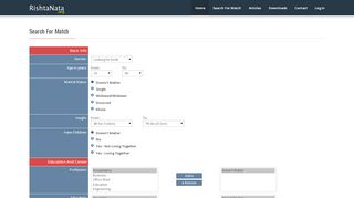 
                            3. RishtaNata.Org - Search Match