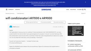 
                            11. Risolto: wifi condizionatori AR7000 e AR9000 - Pagina 12 - Samsung ...