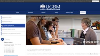 
                            5. Risorse informatiche - Università Campus Bio-Medico