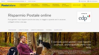 
                            3. Risparmio Postale online – Poste Italiane