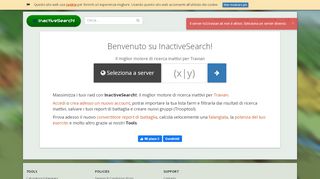 
                            9. Risultati ricerca inattivi - InactiveSearch!