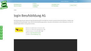 
                            13. Ritratto aziendale - login Berufsbildung AG | Find your Future