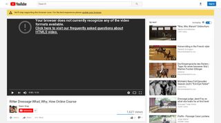 
                            6. Ritter Dressage What, Why, How Online Course - YouTube