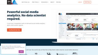 
                            11. Rival IQ: Competitive Social Media Analytics for Digital Marketers