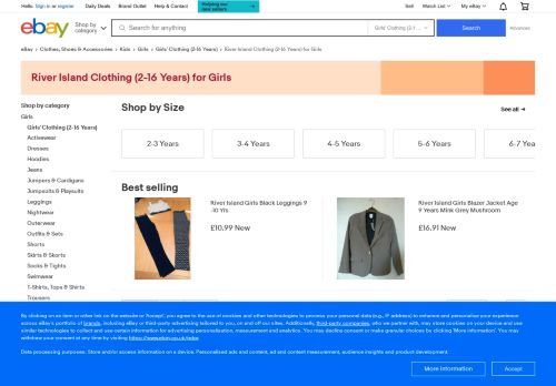 
                            7. River Island Clothing (2-16 Years) for Girls | eBay