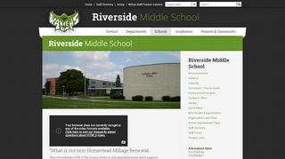 
                            11. Riverside Middle School - Schools - Welcome to Crestwood School ...