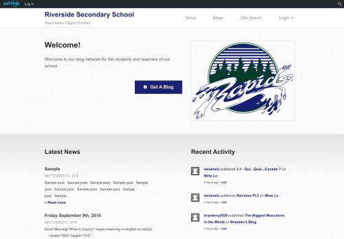 
                            13. Riverside Secondary School | Rapid Nation Digital Portfolio