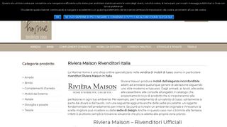 
                            8. Riviera Maison Rivenditori Italia | La Marina Home