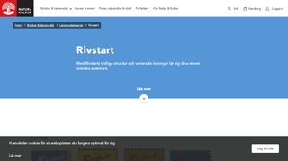 
                            1. Rivstart - Natur & Kultur