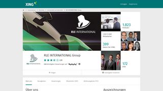 
                            11. RLE INTERNATIONAL Group als Arbeitgeber | XING Unternehmen