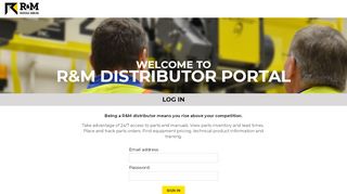 
                            13. R&M Distributor Portal