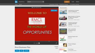 
                            5. Rmcl Business Plan - SlideShare