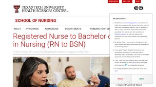 
                            7. RN to BSN | Texas Tech University Health Sciences Center