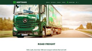 
                            9. Road Freight | HOPTRANS