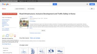 
                            8. Road Infrastructure, Inclusive Development and Traffic Safety in Korea